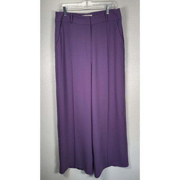 Anthropologie Pants - Exquise Anthropologie Women’s Wide Leg Lilac Purple Pants Trousers Size Large